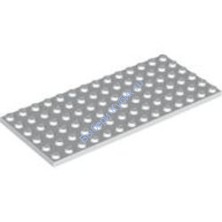 Деталь Лего Пластина 6 х 14 Цвет Белый