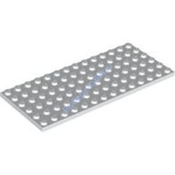 Деталь Лего Пластина 6 х 14 Цвет Белый