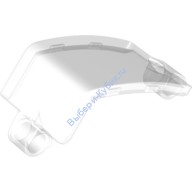 Деталь Лего Техник Прозрачная Панель Изогнутая 3 х 6 х 3 Цвет Прозрачный