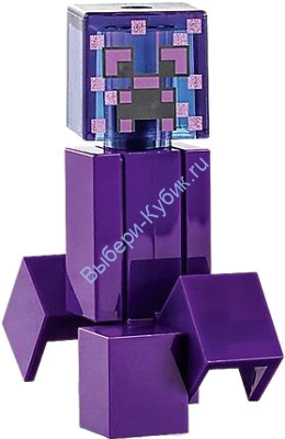 Минифигурка Лего Майнкрафт Зачарованный Крипер