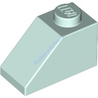 Деталь Лего Скос 45 2 х 1 Цвет Светлая Аква