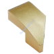 Деталь Лего Клин 2 х 1 Обрезанным Креплением Левый Цвет Металлический Золотой