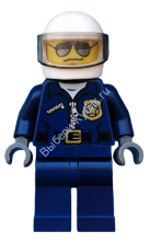 Минифигурка Лего Сити - Пилот Полицейского Вертолета cty0487