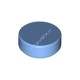 Деталь Лего Плитка Круглая 1 х 1 Цвет Голубой
