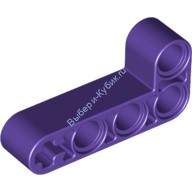 Деталь Лего Техник Бим 2 х 4 L-Формы Толстый Цвет Темно-Фиолетовый