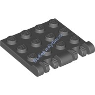 Деталь Лего Петля Пластина 3 х 4 Цвет Темно-Серый