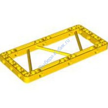 Деталь Лего Техник Рамка Модифицированная 7 x 15 Цвет Желтый