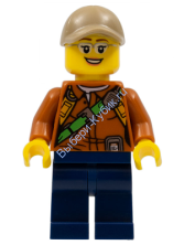Минифигурка Лего - Женщина - исследователь col308