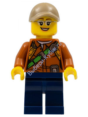 Минифигурка Лего - Женщина - исследователь col308