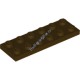 Деталь Лего Пластина 2 х 6 Цвет Темно-Коричневый