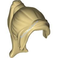 Деталь Лего Парик Женский Цвет Песочный
