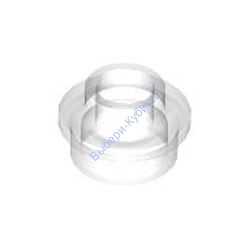 Деталь Лего Пластина Круглая 1 х 1 С Открытым Штырьком Цвет Прозрачный