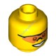 Деталь Лего Голова Минифигурки Цвет Желтый