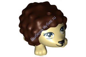 Деталь Лего Ежик Цвет Песочный