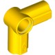 Деталь Лего Техник Коннектор Угловой #6 - 90 Градусов Цвет Желтый