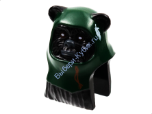 Деталь Лего Голова Модифицированная Эвок Цвет Черный