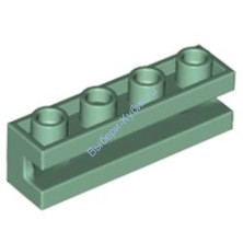 Деталь Лего Кубик Модифицированный 1 х 4 С Углублением Цвет Песочно-Зеленый