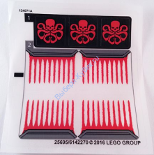 Наклейки К Набору Лего 76048 - Северо-Американская версия - (25695/6142270) 6142270