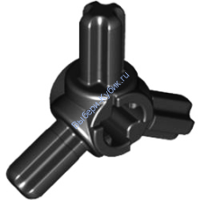 Деталь Лего Техник Осевой Коннектор С Тремя Осями Цвет Черный