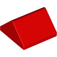 Деталь Лего Скос 45 2 х 2 Двойной Цвет Красный