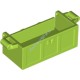 Деталь Лего Сундук С Сокровищами - Отверстия В Задней Стенке Цвет Лайм