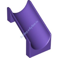Деталь Лего Горка 4 х 6 х 6 Прямая Цвет Темно-Фиолетовый