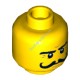 Деталь Лего Голова Минифигурки Цвет Желтый