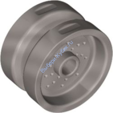 Деталь Лего Диск 18 Мм D х 12 Мм С Пин Отверстием И Штырьком Цвет Перламутрово-Светло-Серый