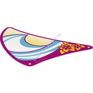 Деталь Лего Пластиковый Парус 23 х 26 Цвет Прозрачный