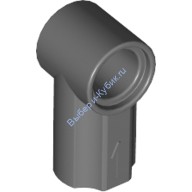 Деталь Лего Техник Коннектор Угловой #1 Цвет Темно-Серый