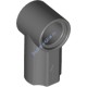 Деталь Лего Техник Коннектор Угловой #1 Цвет Темно-Серый