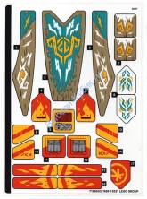 Наклейки К Набору Лего 71748 — (71668/6321689)