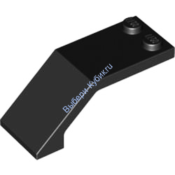 Деталь Лего Лобовое Стекло 5 х 2 х 1 Цвет Черный