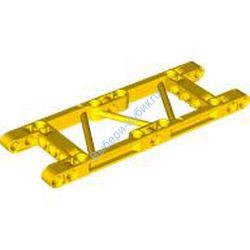Деталь Лего Техник Рамка Модифицированная 5 х 15 мм Цвет Желтый