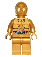 Минифигурка Лего Звездные Войны C-3PO