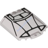 Деталь Лего Ветровое стекло 6 x 6 x 1 1/3 Цвет Прозрачно-Коричневый