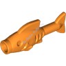 Деталь Лего Рыба Цвет Оранжевый