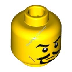 Деталь Лего Голова Минифигурки Цвет Желтый