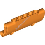 Деталь Лего Техник Панель Изогнутая 7 х 3 С 2 Отверстиями Цвет Оранжевый