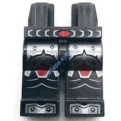 Деталь Лего Ноги С Рисунком Цвет Черный