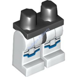 Деталь Лего Ноги С Рисунком Цвет Черный