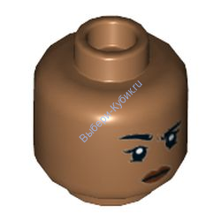 Деталь Лего Голова Минифигурки Цвет Карамельный 3626cpb2362