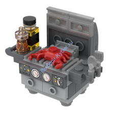 Набор деталей Лего ОТ Выбери Кубик Барбекю Гриль С Крабом