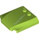 Деталь Лего Клин 4 x 4 x 2/3 Тройной Изогнутый Цвет Лайм