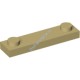Деталь Лего Пластина 1 х 4 С 2 Штырьками Цвет Песочный