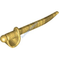 Деталь Лего Сабля Цвет Перламутрово-Золотой