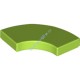 Деталь Лего Плитка Круглый Угол 2 х 2 Макарони Цвет Лайм
