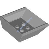 Деталь Лего Кузов Самосвала Малый Цвет Светло-Серый