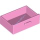 Деталь Лего Ящик Для Шкафа 2 х 3 Цвет Ярко-Розовый