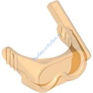 Деталь Лего Маска Аквалангиста С Трубкой Цвет Прозрачно-Оранжевый